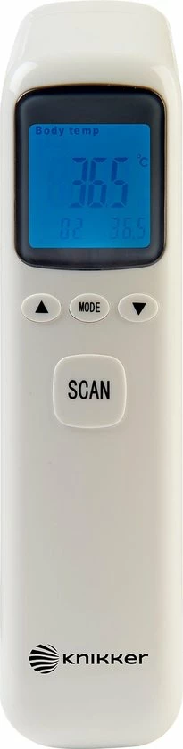 Knikker? - Infrarood Thermometer Voorhoofd & Lichaam - Wit 5 Knikker? - Infrarood Thermometer Voorhoofd & Lichaam - Wit - Afbeelding 3