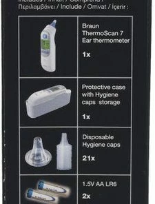 Braun IRT 6520 ThermoScan 7 Thermometer 25 Braun IRT 6520 ThermoScan 7 Thermometer -Yunmai Shop 225x840