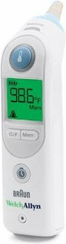 Braun ThermoScan? PRO 6000 - Welch Allyn Thermometer - Digitale Oorthermometer - Meting Tijd: 2? 3 Seconden 4 Braun ThermoScan? PRO 6000 - Welch Allyn Thermometer - Digitale Oorthermometer - Meting Tijd: 2? 3 Seconden - Afbeelding 2