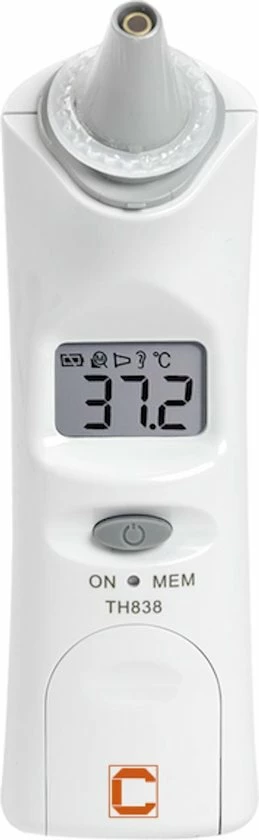 C-CARE Cresta Care TH838O Infrarood Oorthermometer Meting Binnen 1 Seconde 11 C-CARE Cresta Care TH838O Infrarood Oorthermometer Meting Binnen 1 Seconde - Afbeelding 9