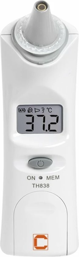 Cresta Care TH838S Infrarood Oorthermometer | Voor Kinderen En Volwassenen | Snelle Meting 3 Cresta Care TH838S Infrarood Oorthermometer | Voor Kinderen En Volwassenen | Snelle Meting