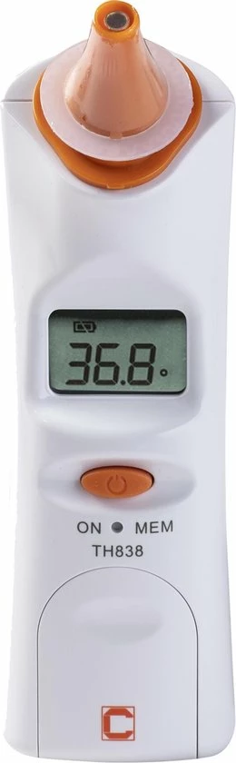 Cresta Care TH838S Infrarood Oor Thermometer Voor Kinderen En Volwassenen 8 Cresta Care TH838S Infrarood Oor Thermometer Voor Kinderen En Volwassenen - Afbeelding 6