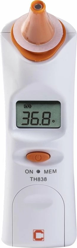 Cresta Care TH838S Infrarood Oor Thermometer Voor Kinderen En Volwassenen 3 Cresta Care TH838S Infrarood Oor Thermometer Voor Kinderen En Volwassenen