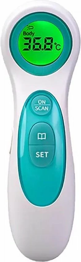 Infrarood Thermometer- Koorts- Contactloos- Thermometer Lichaam, Voorhoofd, Oor- Professioneel- Medisch- Baby, Kinderen, Volwassenen- Digitaal- CE Gecertificeerd, Hygi?nisch, Veilig, Makai 10 Infrarood Thermometer- Koorts- Contactloos- Thermometer Lichaam, Voorhoofd, Oor- Professioneel- Medisch- Baby, Kinderen, Volwassenen- Digitaal- CE Gecertificeerd, Hygi?nisch, Veilig, Makai - Afbeelding 8