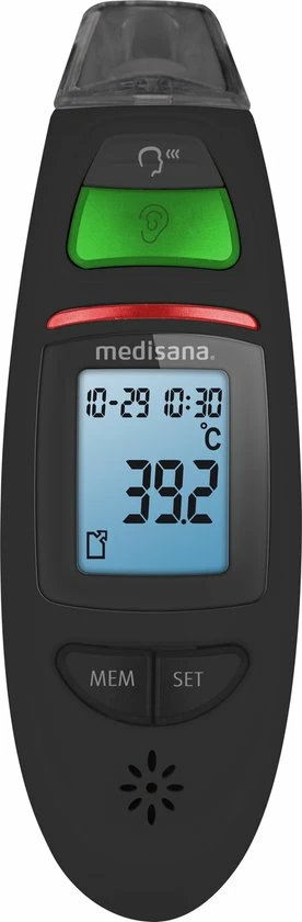 Medisana TM 750 Black Multifunctionele Infrarood Thermometer 5 Medisana TM 750 Black Multifunctionele Infrarood Thermometer - Afbeelding 3