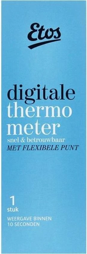 Etos - Digitale Thermometer Lichaam - Flexibele Punt 4 Etos - Digitale Thermometer Lichaam - Flexibele Punt - Afbeelding 2