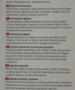 MEDISANA FTC Thermometer I Precieze Temperatuurmeting Van Het Lichaam: Oraal, Onder De Oksel En Rectaal. 7 MEDISANA FTC Thermometer I Precieze Temperatuurmeting Van Het Lichaam: Oraal, Onder De Oksel En Rectaal. -Yunmai Shop 343x840