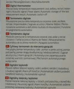 Medisana - Thermometer - Wit 7 Medisana - Thermometer - Wit -Yunmai Shop 343x840 3