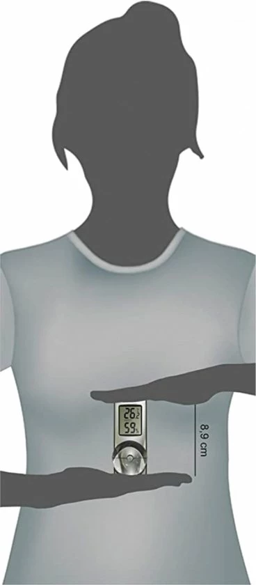 Thermometer/hygrometer Voor Op Het Raam - Technoline WS 7025 4 Thermometer/hygrometer Voor Op Het Raam - Technoline WS 7025 - Afbeelding 2