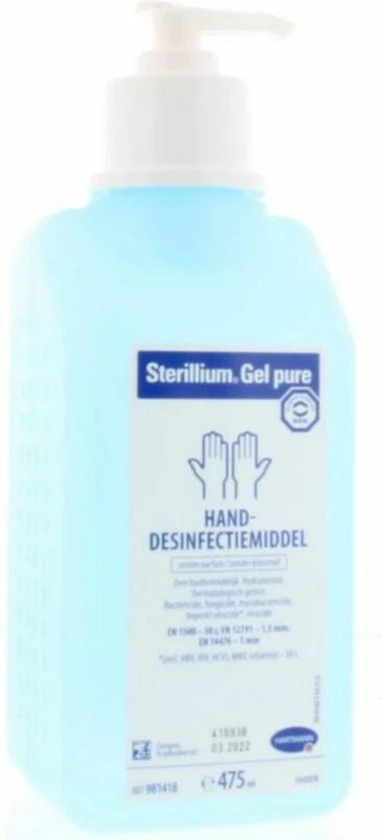 Sterillium Gel Pure Met Pomp 4 Sterillium Gel Pure Met Pomp - Afbeelding 2