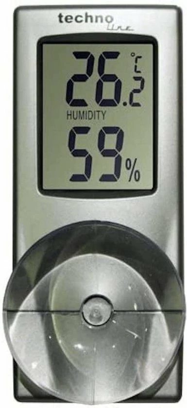 Thermometer/hygrometer Voor Op Het Raam - Technoline WS 7025 3 Thermometer/hygrometer Voor Op Het Raam - Technoline WS 7025