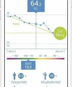 Medisana BS444 Connect - Lichaamsanalyseweegschaal - Wit 26 Medisana BS444 Connect - Lichaamsanalyseweegschaal - Wit -Yunmai Shop 417x840