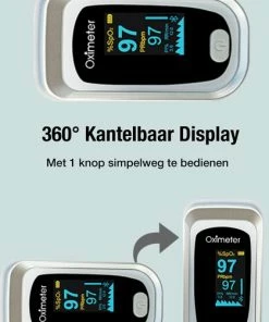 IMDK - Saturatiemeter - Zuurstofmeter - Pulse Oximeter - Incl. Batterijen 8 IMDK - Saturatiemeter - Zuurstofmeter - Pulse Oximeter - Incl. Batterijen -Yunmai Shop 419x840