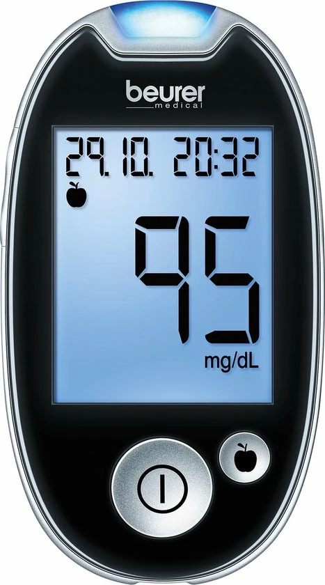 * Beurer - GL44 Glucosemeter Mmol/l (NL) - Beurer Connect - Zwart 3 * Beurer - GL44 Glucosemeter Mmol/l (NL) - Beurer Connect - Zwart