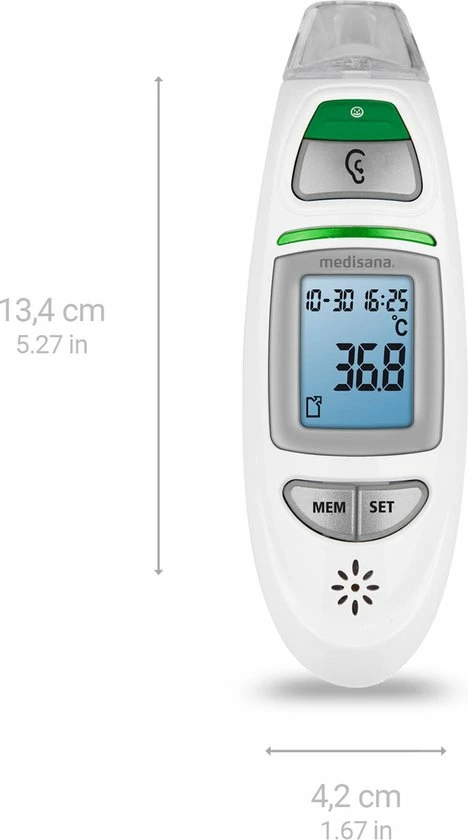 Medisana TM 750 - Lichaamsthermometer - Infrarood 10 Medisana TM 750 - Lichaamsthermometer - Infrarood - Afbeelding 8