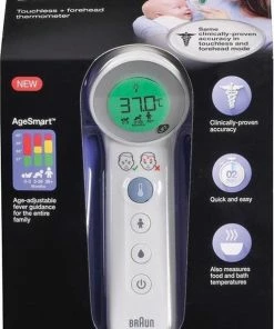 Braun - BNT400 - No - Touch - Infrared - Thermometer 9 Braun - BNT400 - No - Touch - Infrared - Thermometer -Yunmai Shop 498x840