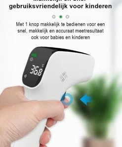 Salvaro? Professionele Infrarood Thermometer Pistool Gun - Vernieuwde Uitvoering Met Verbeterde Sensor -Voorhoofd Thermometer - Kinderen En Volwassenen - Met Nederlandse Handleiding -Yunmai Shop 499x840 2