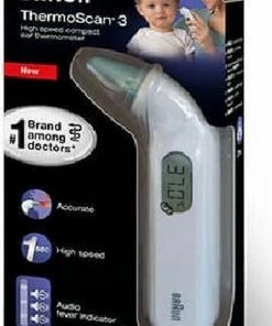 Braun Oorthermometer - Oorthermometer - Thermometer Lichaam - Thermometer Koorts - Braun IRT3030