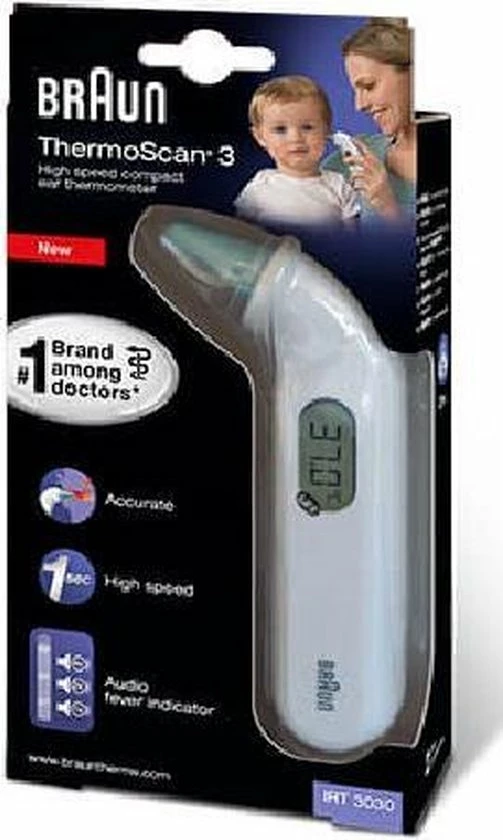 Braun Oorthermometer - Oorthermometer - Thermometer Lichaam - Thermometer Koorts - Braun IRT3030 3 Braun Oorthermometer - Oorthermometer - Thermometer Lichaam - Thermometer Koorts - Braun IRT3030