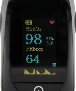 Silvergear Saturatiemeter - Oximeter - Zuurstofmeter - Hartslagmeter