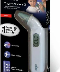 Braun ThermoScan 3 - Lichaamsthermometer 9 Braun ThermoScan 3 - Lichaamsthermometer -Yunmai Shop 508x840
