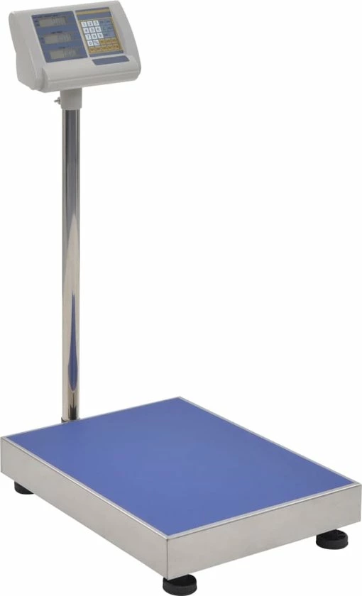 VidaXL Digitale Platformweegschaal Met Oplaadbare Batterij 300 Kg 7 VidaXL Digitale Platformweegschaal Met Oplaadbare Batterij 300 Kg - Afbeelding 5