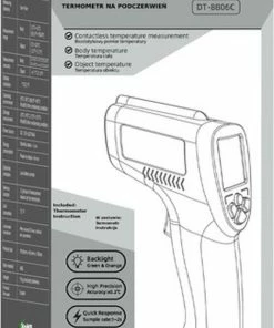 RoHS Infrarood Thermometer - Contactloos - Koortsmeter Voor Kind En Volwassenen 9 RoHS Infrarood Thermometer - Contactloos - Koortsmeter Voor Kind En Volwassenen -Yunmai Shop 518x840 2