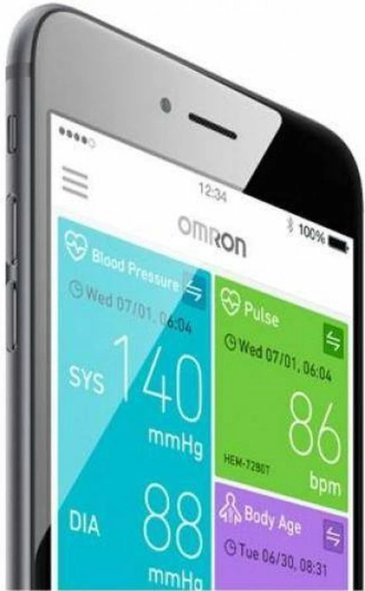OMRON M7 INTELLI IT Bovenarm Bloeddrukmeter 11 OMRON M7 INTELLI IT Bovenarm Bloeddrukmeter - Afbeelding 9