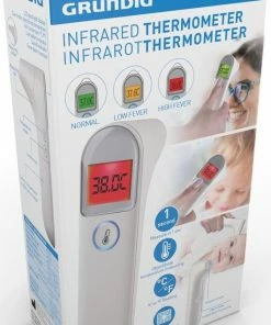 Grundig Thermometer - Infrarood - Meting Via Oor Of Voorhoofd - Snel, Nauwkeurig En Betrouwbaar - Wit -Yunmai Shop 530x840