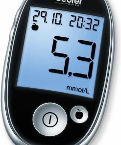 * Beurer - GL44 Glucosemeter Mmol/l (NL) - Beurer Connect - Zwart 20 * Beurer - GL44 Glucosemeter Mmol/l (NL) - Beurer Connect - Zwart -Yunmai Shop 534x840 1