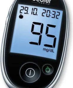 * Beurer - GL44 Glucosemeter Mmol/l (NL) - Beurer Connect - Zwart 15 * Beurer - GL44 Glucosemeter Mmol/l (NL) - Beurer Connect - Zwart -Yunmai Shop 534x840