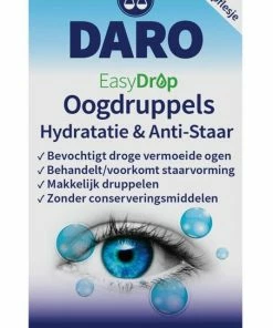 Daro Easydrop Oogdruppels Hydratatie & Anti-Staar 10 Ml 10 Daro Easydrop Oogdruppels Hydratatie & Anti-Staar 10 Ml -Yunmai Shop 535x840