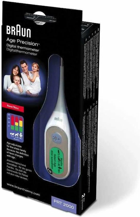 Braun PRT2000 - Digitale Lichaamsthermometer 6 Braun PRT2000 - Digitale Lichaamsthermometer - Afbeelding 4