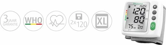 Medisana BW 315 Polsbloeddrukmeter 6 Medisana BW 315 Polsbloeddrukmeter - Afbeelding 4