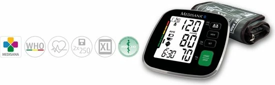 Medisana BU 546 Connect Bovenarm Bloeddrukmeter 13 Medisana BU 546 Connect Bovenarm Bloeddrukmeter - Afbeelding 11