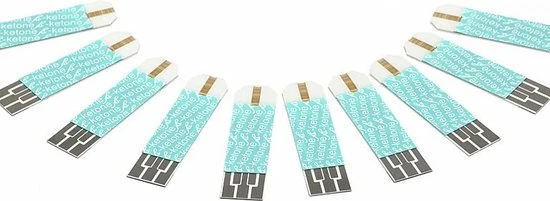 Diatesse Xper KETO-startpakket INCLUSIEF 10 Ketonen Strips + 10 Glucose Strips | Ketonen Meter 4 Diatesse Xper KETO-startpakket INCLUSIEF 10 Ketonen Strips + 10 Glucose Strips | Ketonen Meter - Afbeelding 2