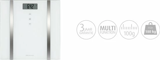 Medisana BS 483 Lichaamsanalyse Weegschaal 6 Medisana BS 483 Lichaamsanalyse Weegschaal - Afbeelding 4