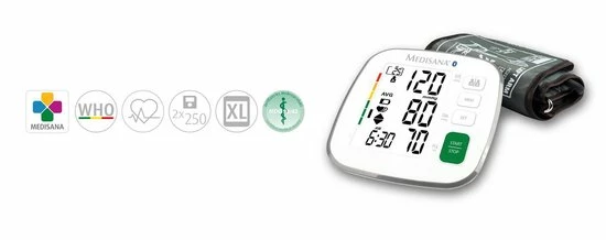 Medisana BU 540 Connect Bovenarm Bloeddrukmeter 9 Medisana BU 540 Connect Bovenarm Bloeddrukmeter - Afbeelding 7