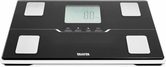TANITA BC-401 Slimme Personenweegschaal Met Lichaamsanalyse - Zwart 7 TANITA BC-401 Slimme Personenweegschaal Met Lichaamsanalyse - Zwart - Afbeelding 5