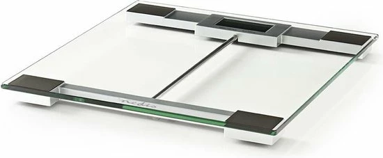 Nedis Personenweegschaal | Digitaal | Transparant | Gehard Glas | Maximaal Weegvermogen: 180 Kg 5 Nedis Personenweegschaal | Digitaal | Transparant | Gehard Glas | Maximaal Weegvermogen: 180 Kg - Afbeelding 3
