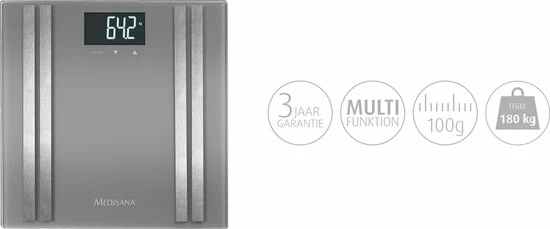 Medisana BS 476 - Lichaamsanalyseweegschaal 9 Medisana BS 476 - Lichaamsanalyseweegschaal - Afbeelding 7