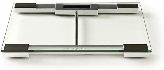 Nedis Personenweegschaal | Digitaal | Transparant | Gehard Glas | Maximaal Weegvermogen: 180 Kg 4 Nedis Personenweegschaal | Digitaal | Transparant | Gehard Glas | Maximaal Weegvermogen: 180 Kg - Afbeelding 2