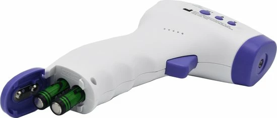 Super-Outlet HealthyTech Infrarood Thermometer - Koortsthermometer Met LCD-scherm - Incl. Batterijen 9 Super-Outlet HealthyTech Infrarood Thermometer - Koortsthermometer Met LCD-scherm - Incl. Batterijen - Afbeelding 7