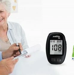 Flynther VivaChek Ino Glucosemeter Startpakket (inclusief 100 Lancetten, 50 Teststrips En Een Prikpen) -Yunmai Shop 550x252 2