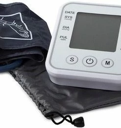 VERK GROUP Nauwkeurige Bloeddrukmeter Bovenarm - Elektrische Bloeddrukmeter En Haarstlagmeter In Een - Met LCD Scherm - Meet Volgens WHO Norm - Geheugenfunctie - Compact - Gratis Opbergtasje -Yunmai Shop 550x262 1