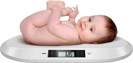 QuiMax Babyweegschaal - Digitaal - Kinderen - Peuters - Personenweegschaal - Tot 20 Kilo 4 QuiMax Babyweegschaal - Digitaal - Kinderen - Peuters - Personenweegschaal - Tot 20 Kilo - Afbeelding 2
