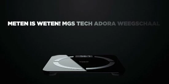 MGS Tech Slimme Personenweegschaal Met Volledig Lichaamsanalyse En Vetpercentage - Digitale Bluetooth Weegschaal Met App - Beste Koop 4 MGS Tech Slimme Personenweegschaal Met Volledig Lichaamsanalyse En Vetpercentage - Digitale Bluetooth Weegschaal Met App - Beste Koop - Afbeelding 2