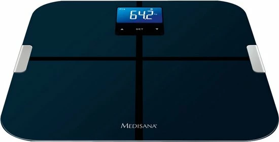 Medisana BS 440 Connect - Lichaamsanalyseweegschaal - Zwart 15 Medisana BS 440 Connect - Lichaamsanalyseweegschaal - Zwart - Afbeelding 13