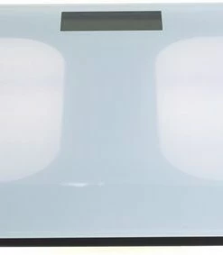 D?luxa Deluxa Weegschaal - Personenweegschaal - Inclusief Batterijen - Wit - Met Temperatuurmeter