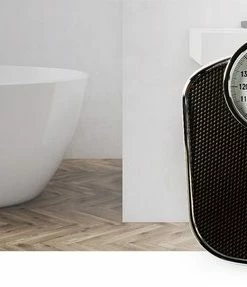 Nedis Personenweegschaal | Analoog | Zwart | Rubber | Antislip Weegplateau | Maximaal Weegvermogen: 160 Kg -Yunmai Shop 550x287